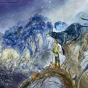 Pot_Purri_Fabled_Felines_300x300 Fabled Felines Man on a Tree with Many Cats