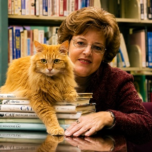 Famous Feline Dewery the Library Cat